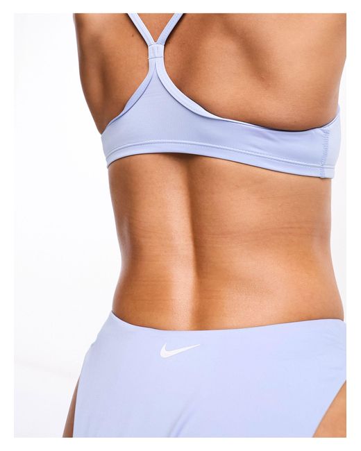 Nike White Essentials Sling Bikini Bottoms