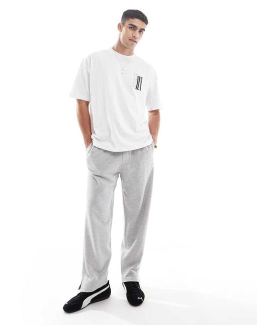 Pull&Bear Stwd in het White voor heren