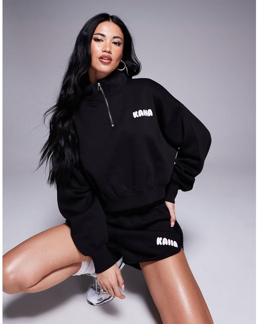 Kaiia Blue – cropped-kapuzenpullover