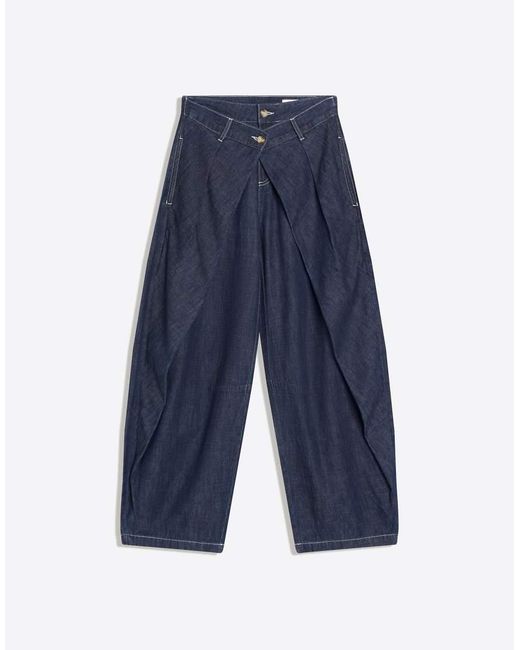 Bershka Blue Balloon Jeans