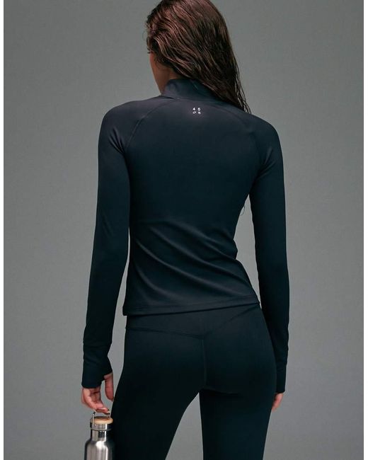 4505 Gray Icon Active Zip Up Sculpting Long Sleeve Jacket With Zip Pockets
