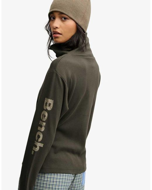 Bench x Superdry & Co Natural Funnel Track Top