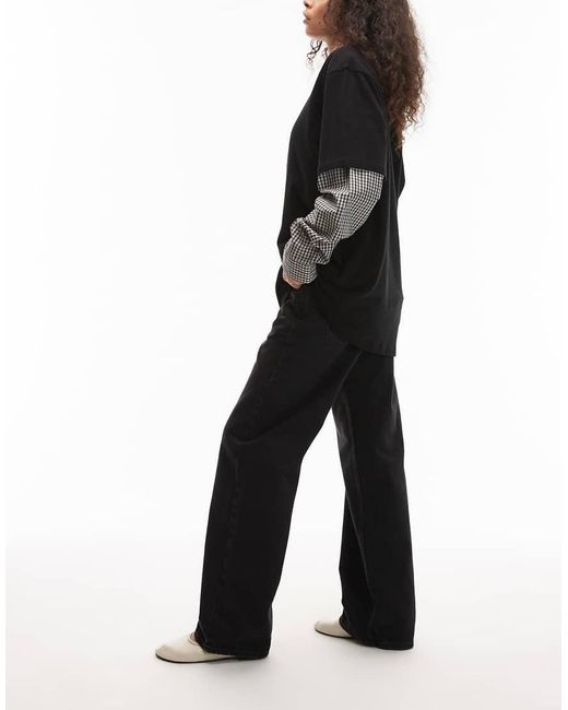 Levi's Black Superlow Loose Jeans