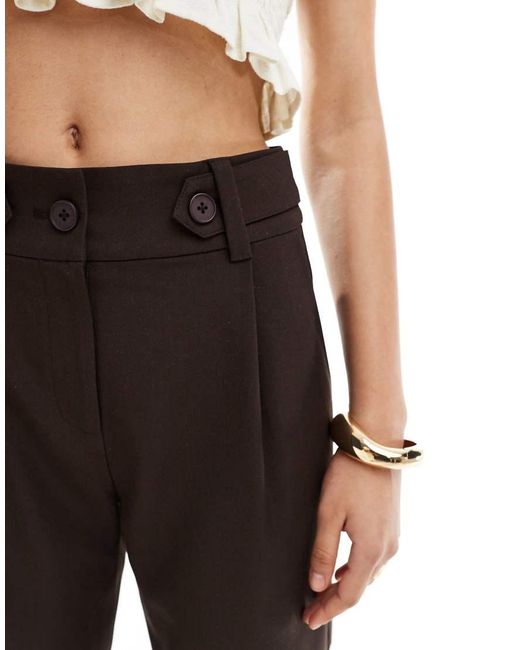 4th & Reckless Black Exclusive Tailored Longline City Shorts Co-ord