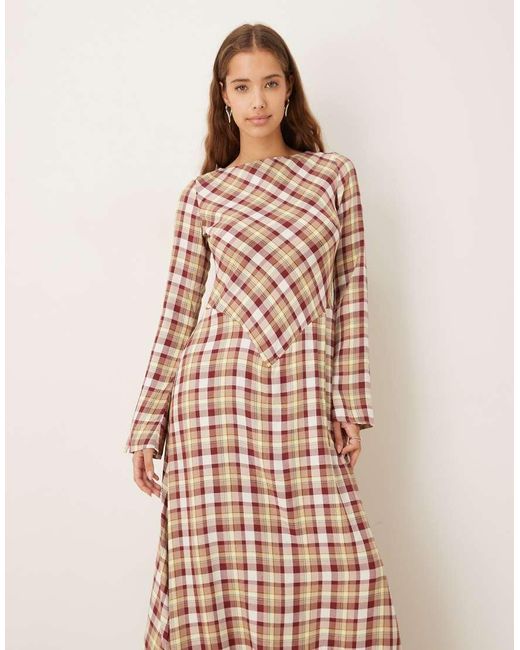 ASOS Natural Maxi Dress