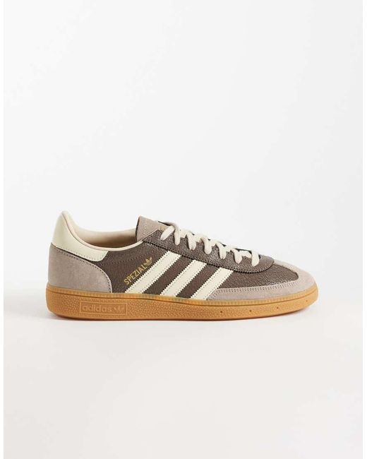 Adidas Originals Brown Handball Spezial Trainers for men