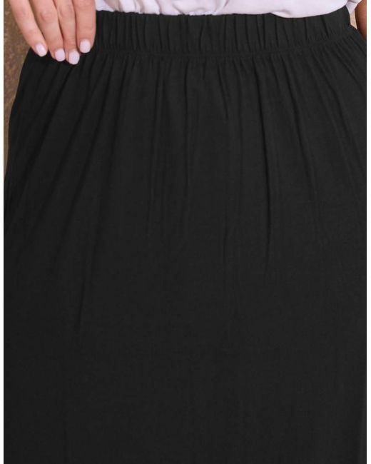 Long Tall Sally Natural Maxi Tube Skirt