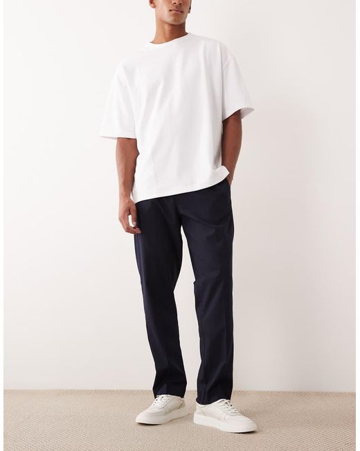 Jack & Jones Gray Drawstring Trousers for men