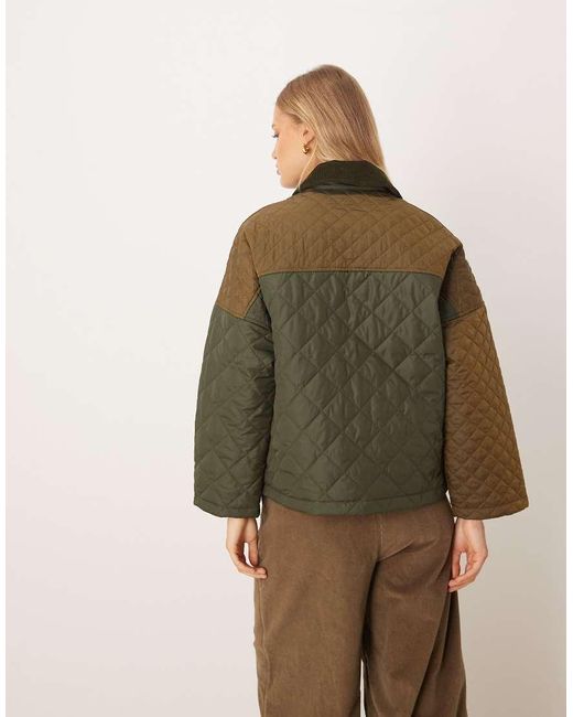 Barbour Green Danby Quilted Jacket