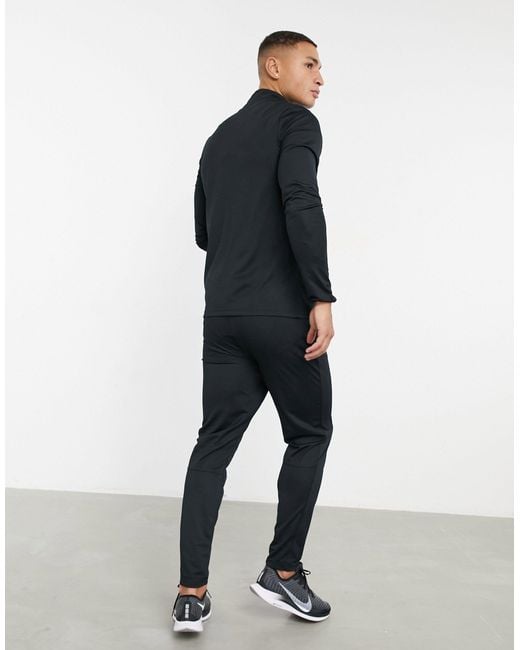 Nike Football Academy 21 Tracksuit in Black for Men - Lyst