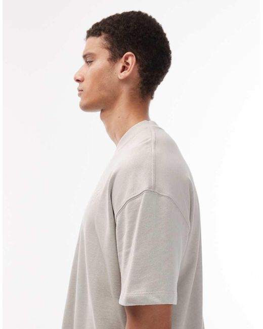 AllSaints Gray Haven Small Logo T-shirt for men