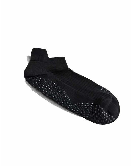 Oysho Black 2 Pairs Of Polyamide Blend Yoga And Pilates Sneaker Socks