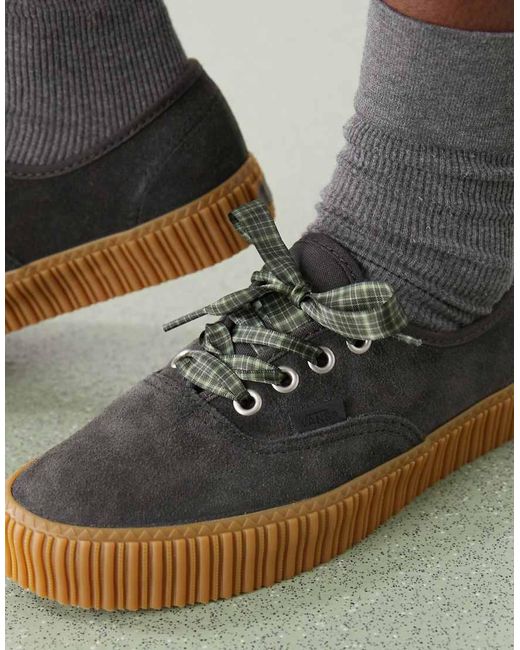 Vans Blue Authentic Creeper Trainers