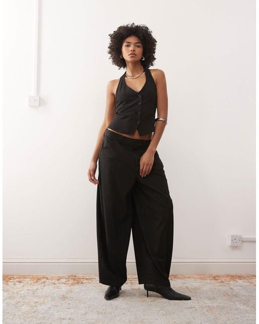 Collusion Black 90S Waistcoat