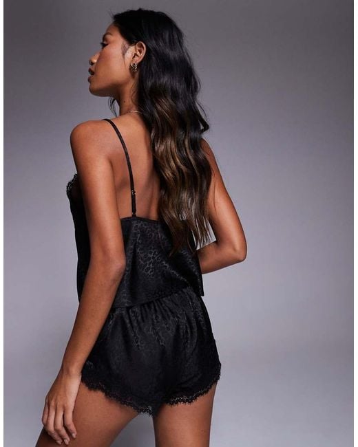 Ann Summers Black Signature Cami Set