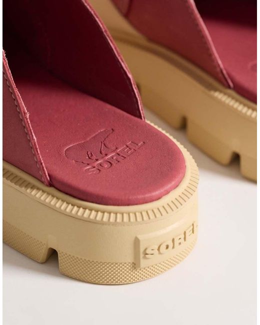 Sorel Pink Rein Clog