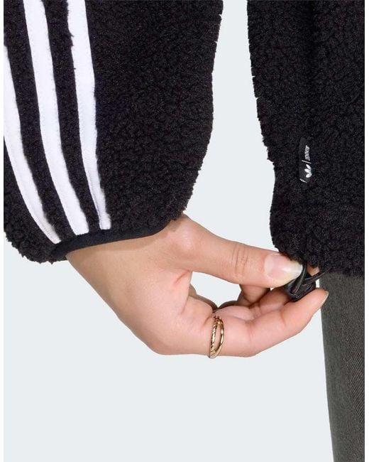 Adidas Originals Blue Adiluna Season 2 X Jennie Fleece Hoodie Jacket