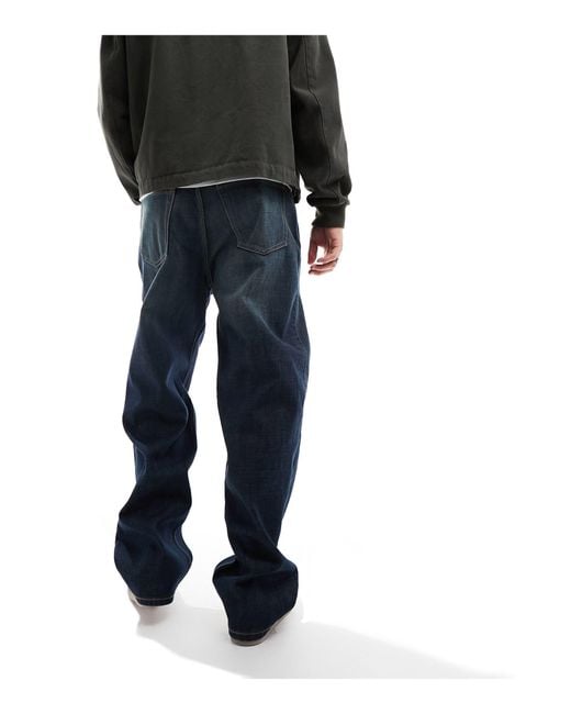 Weekday Black Galaxy baggy Fit Jeans for men