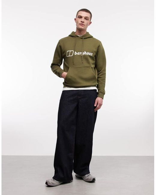 Berghaus Green Logo Hoodie for men