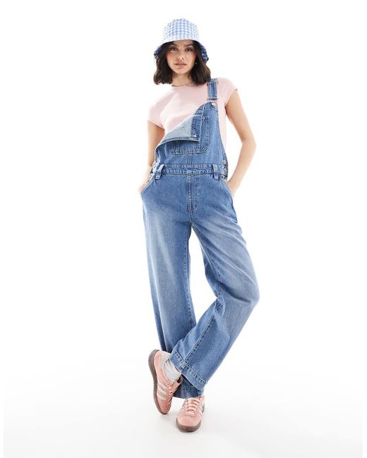 Cotton On Blue Denim Dungarees