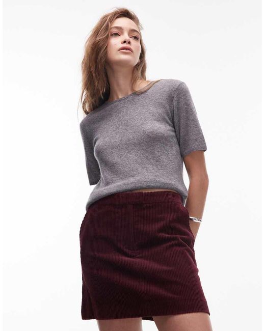 Minigonna di ARKET in Red