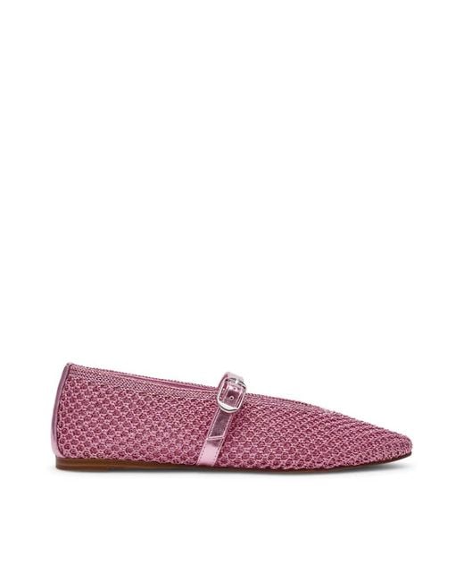 Steve Madden Purple Gayla Woven Ballet Flats