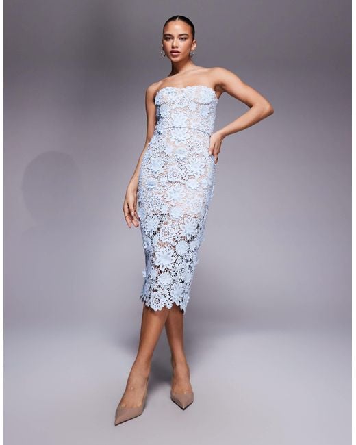 jarlo cleo lace dress Jarlo London Womens Cleo All Over Lace Cami Strap Midi Dress, Ivory/Nude, 12 UK : Amazon.co.uk: Fashion