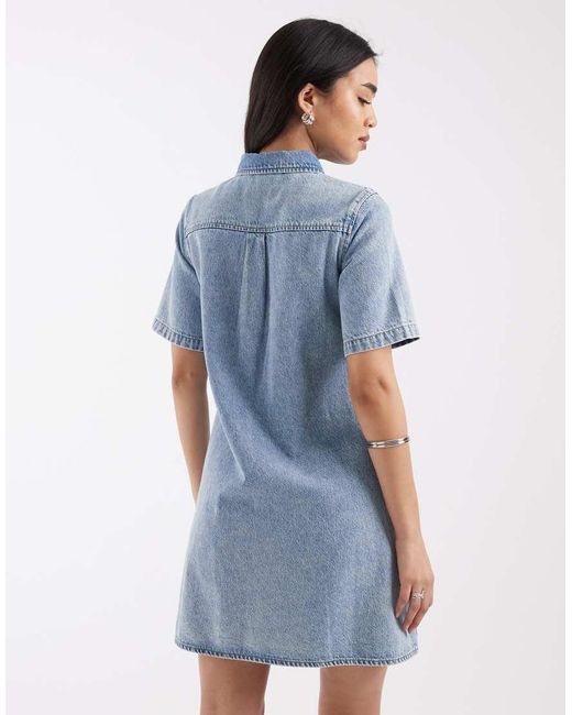 JJXX Blue Denim Mini Dress