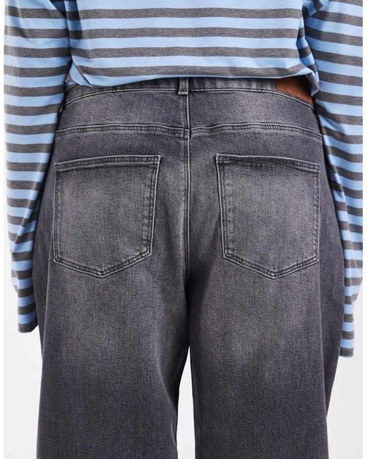 ONLY Blue Juicy High Waist Wide Leg Jeans