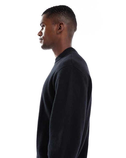 Jack & Jones – dicker oversize-pullover in Blue für Herren