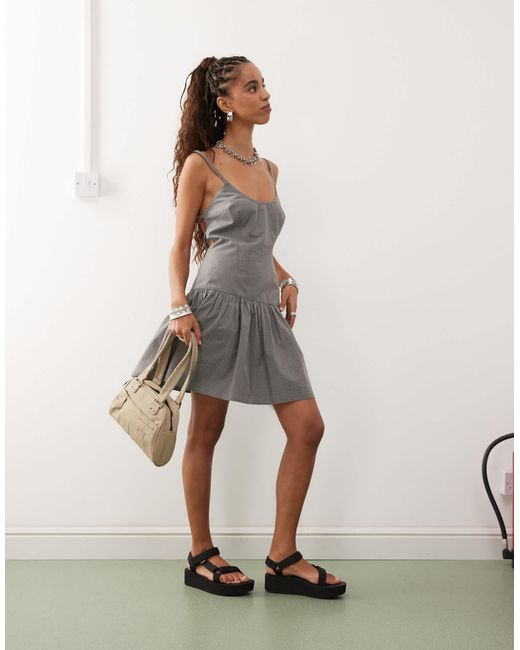 Collusion Gray – minikleid