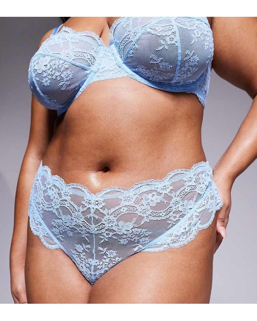 ASOS Asos Design Curve in het Blue