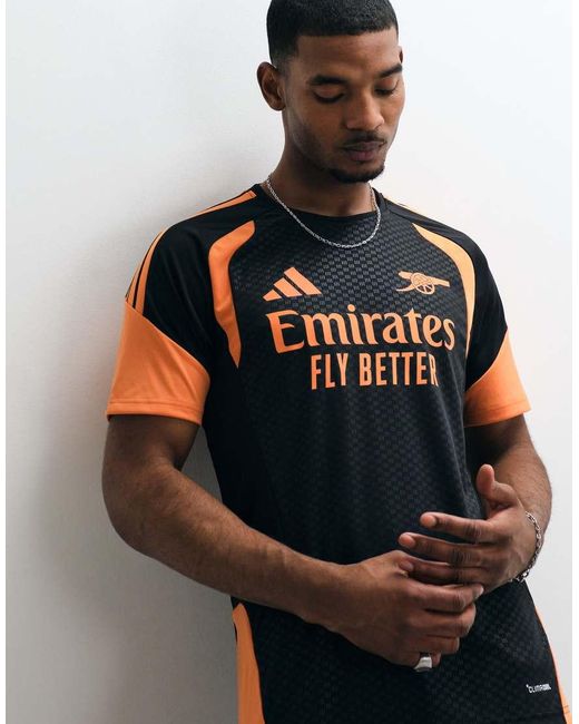 Adidas Originals Black Adidas Football Arsenal 26/27 Training Shirt for men