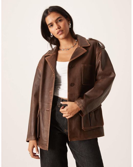 Veste Urbancode en coloris Brown