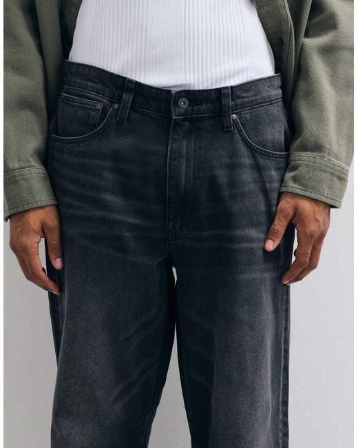 ASOS Black Essential Straight Jeans for men