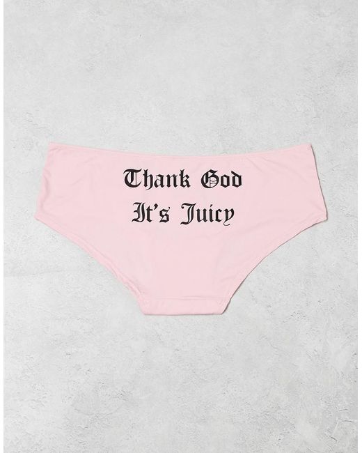 Juicy Couture Multicolor 7 Pack Weekday High Waist Briefs