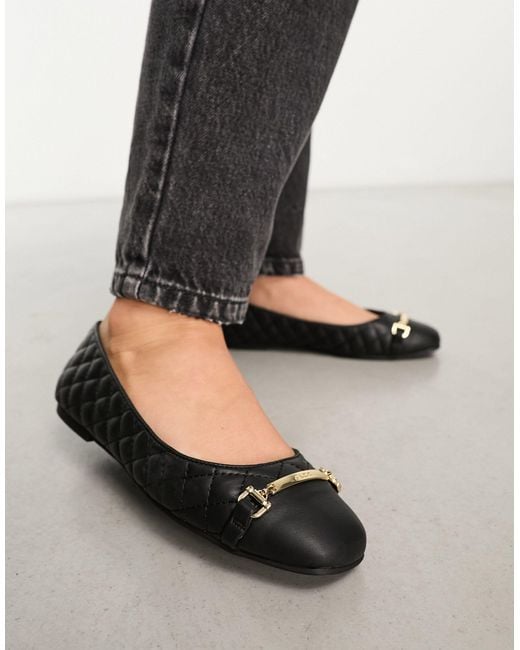 Aldo black clearance ballet flats