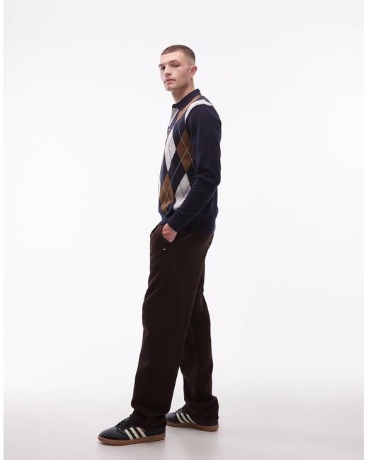 Tommy Hilfiger – basic-sweathose in Brown für Herren