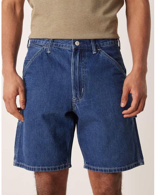 Polo Ralph Lauren Blue Denim Shorts for men