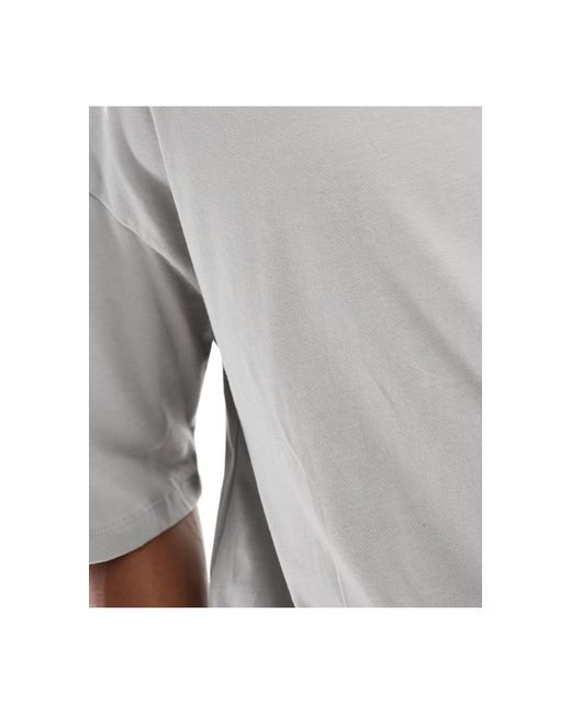 ADPT Gray Oversized T-shirt for men