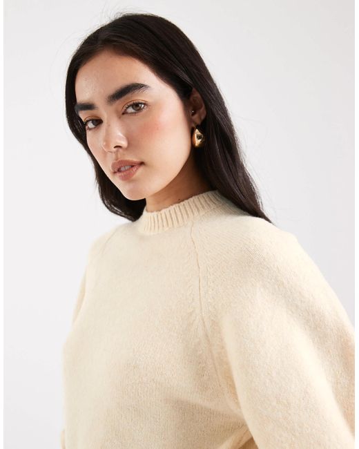 Pull ras ASOS en coloris Blue