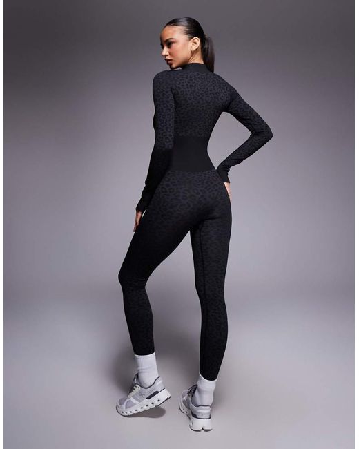 BO+TEE Blue Bo+tee Thermal Seamless Jumpsuit