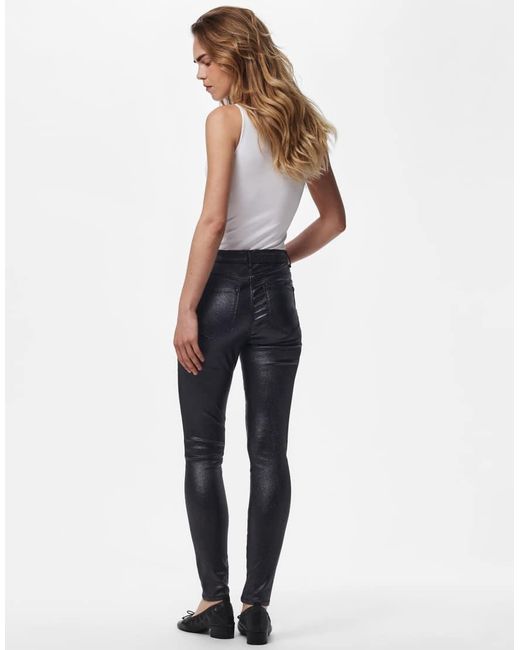 Pieces Blue jeggings