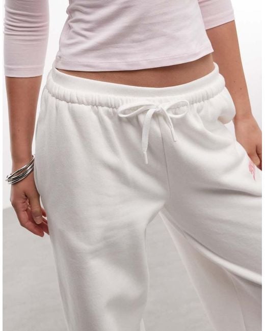 ASOS White Weekend Collective Wide Leg Joggers