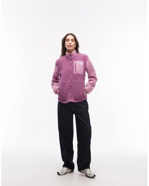 The North Face Purple Yumiori Full Zip Fleece