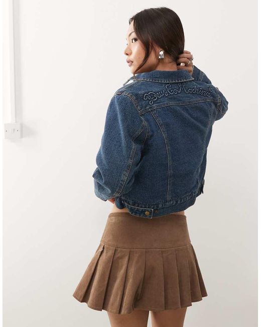 Deus Ex Machina Blue Marla Reversable Denim Jacket