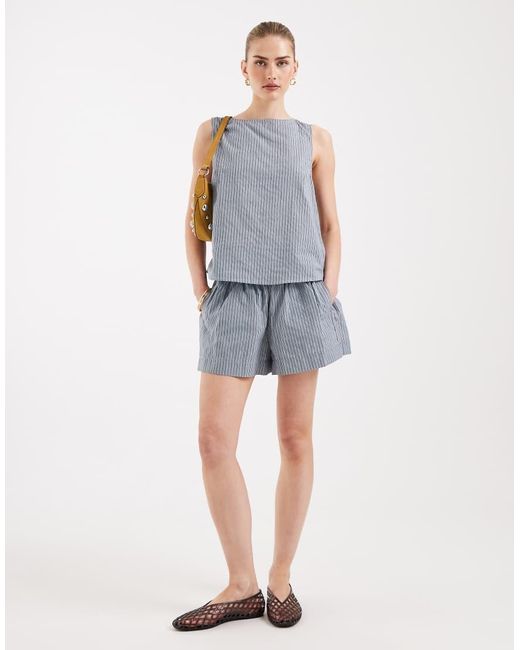 ASOS Blue Pull On Shorts