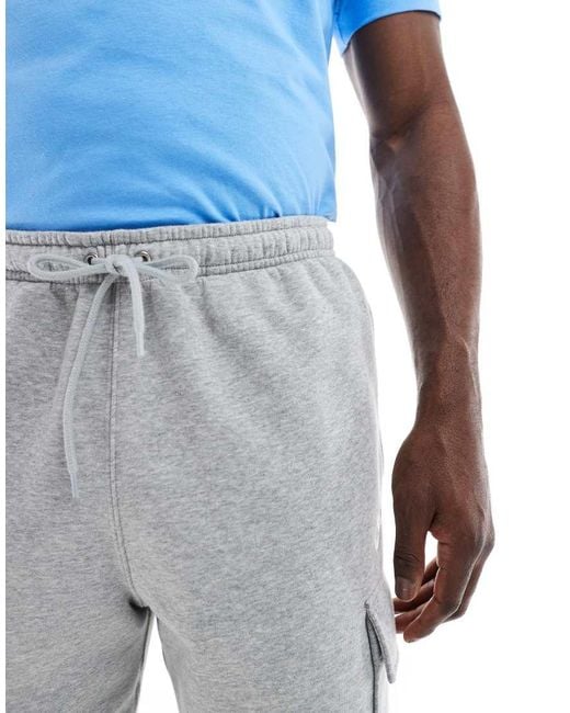 nike club fleece cargo shorts