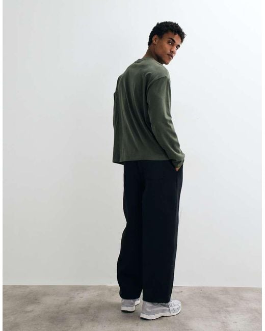 ASOS Green Oversized Balloon jogger for men