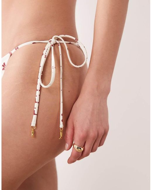 Wild Lovers Metallic Cowgirl Tieside Bikini Bottom